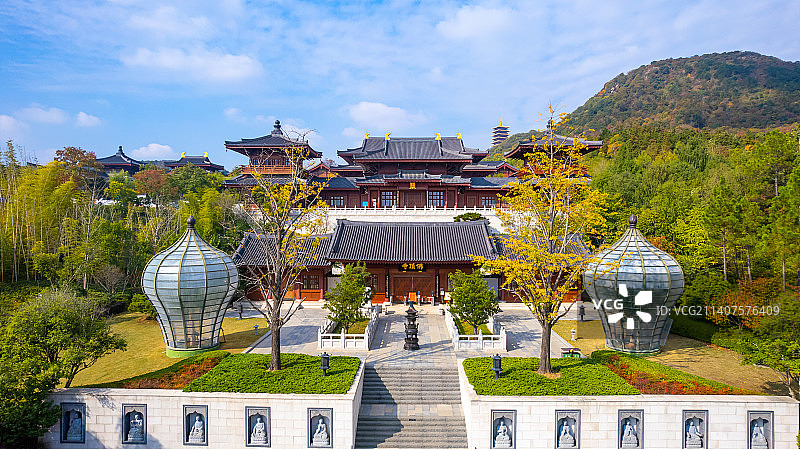 牛首山佛顶寺图片素材