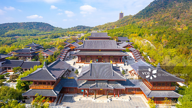 牛首山佛顶寺图片素材