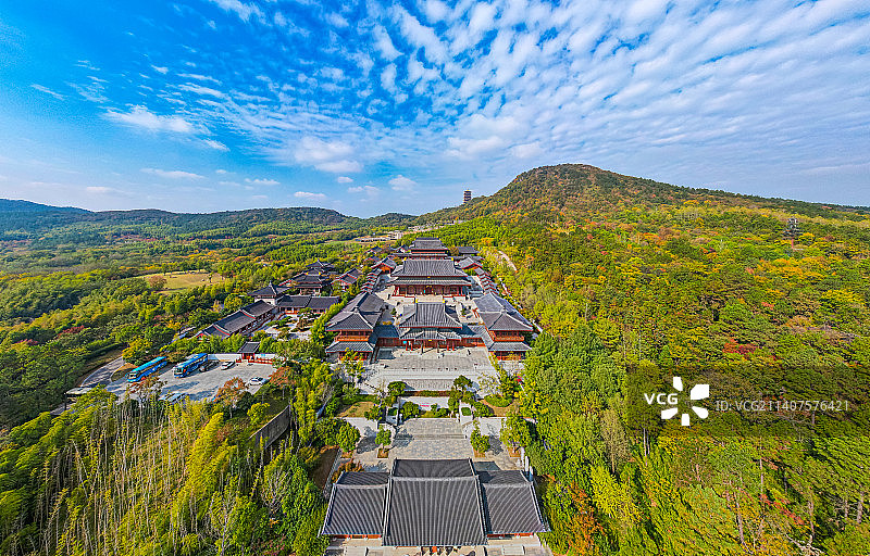 牛首山佛顶寺图片素材
