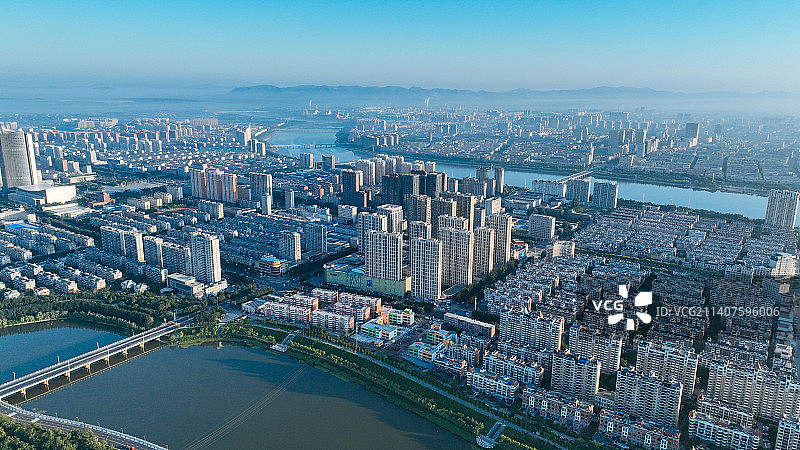 锦州 地标 航拍 太和区 古塔区 辽西图片素材