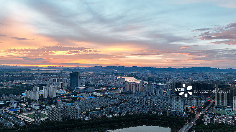 锦州 地标 航拍 太和区 古塔区 辽西图片素材