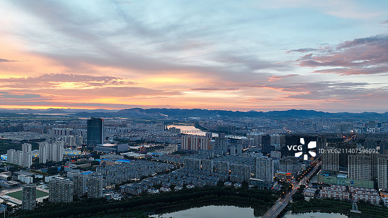 锦州 地标 航拍 太和区 古塔区 辽西图片素材