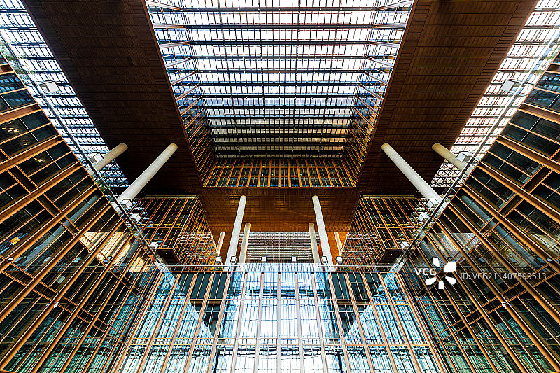 现代建筑-亚洲金融大厦图片素材