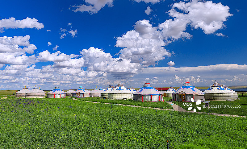 内蒙古诗画草原夏季景观图片素材