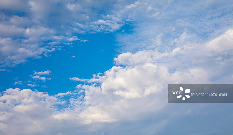 蓝天白云图片素材