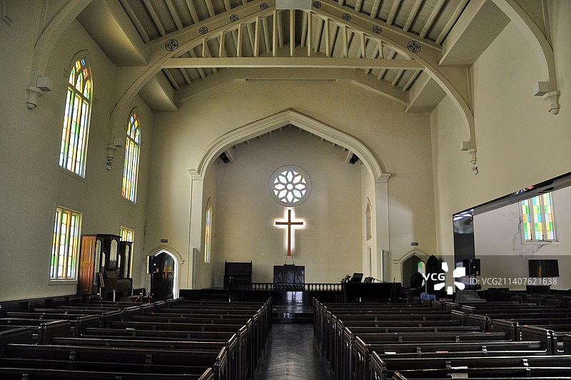 福州花巷基督教堂图片素材