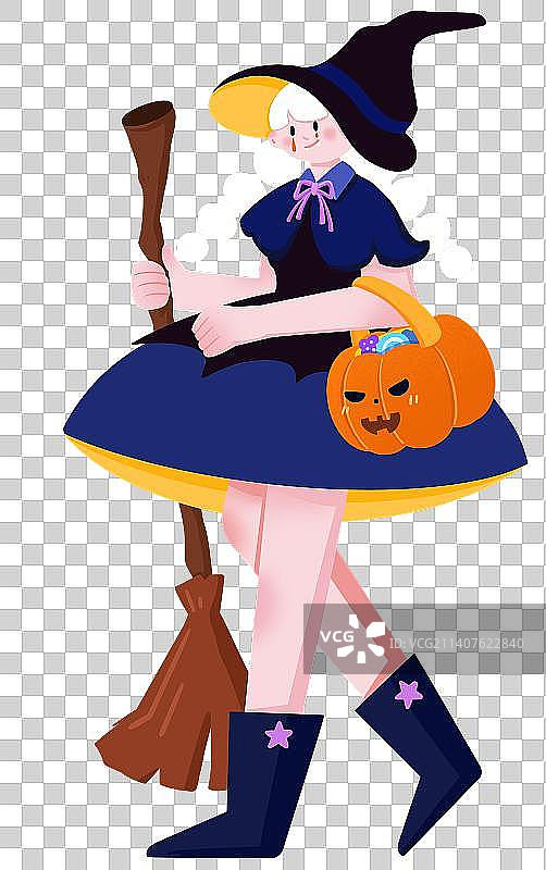 发糖果女孩图片素材