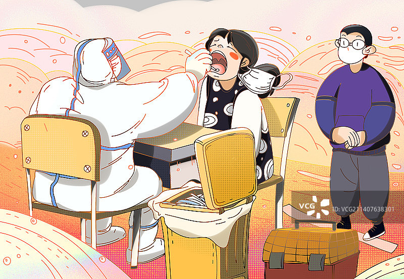 做核酸图片素材