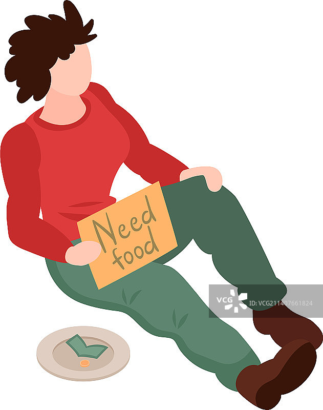 无家可归的男人图片素材