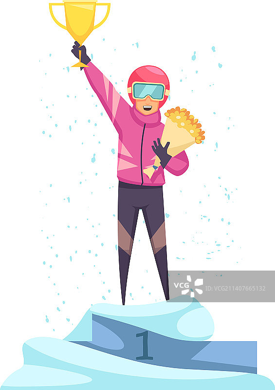 冬季运动概念图片素材