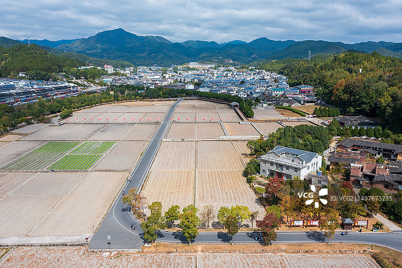 福建省龙岩市上杭县古田镇古田会议会址图片素材