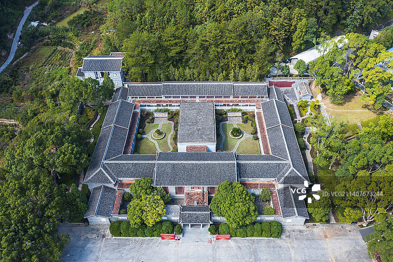 福建省龙岩市上杭县古田镇古田会议会址图片素材
