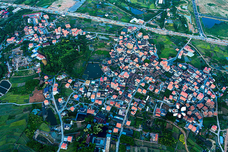 厦门农村风貌图片素材