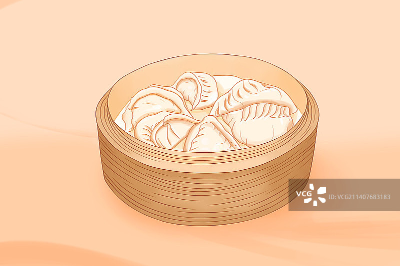 冬至饺子图片素材