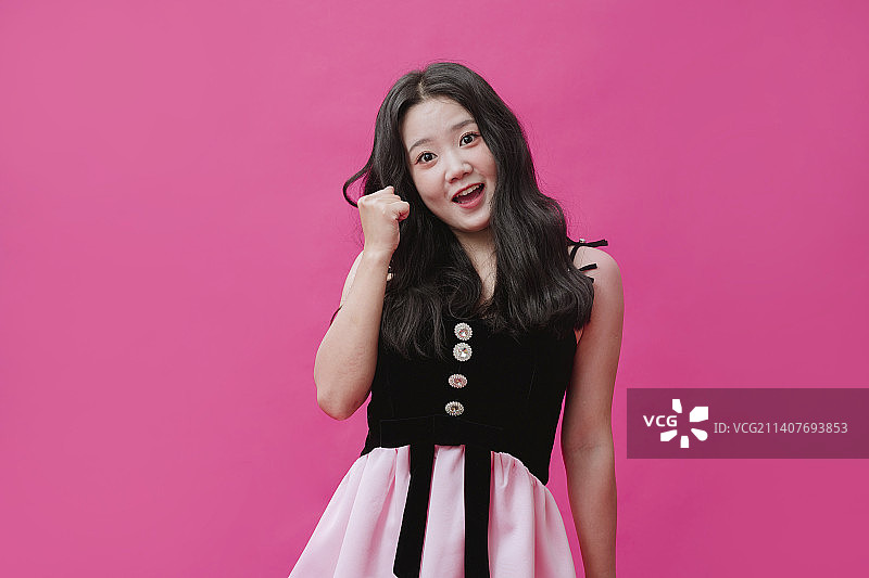 可爱的胖女孩图片素材