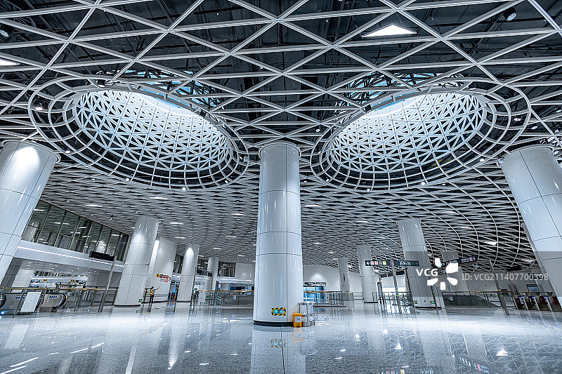 岗厦北站深圳之眼图片素材