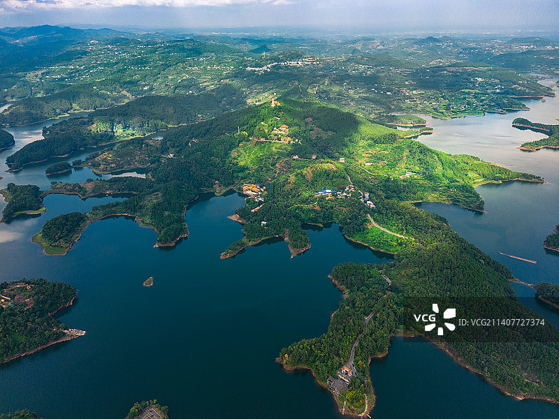 黑龙滩水库图片素材