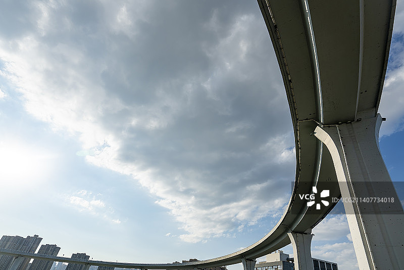 重庆苏家坝立交桥图片素材