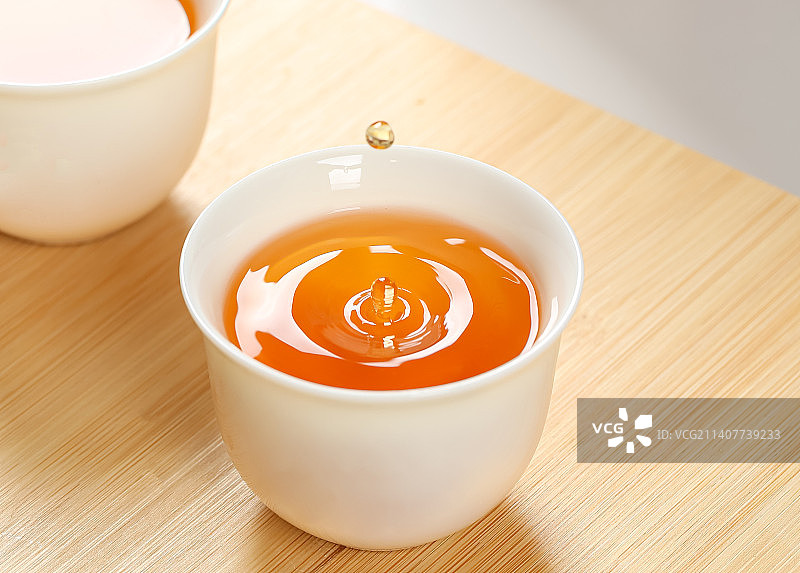 金骏眉红茶茶汤茶水图片素材