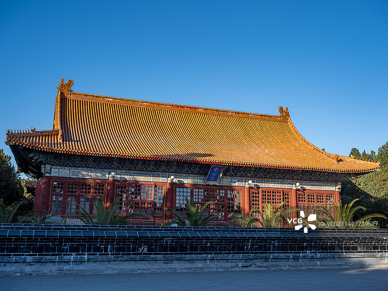 北京中山公园Beijing Zhongshan Park图片素材