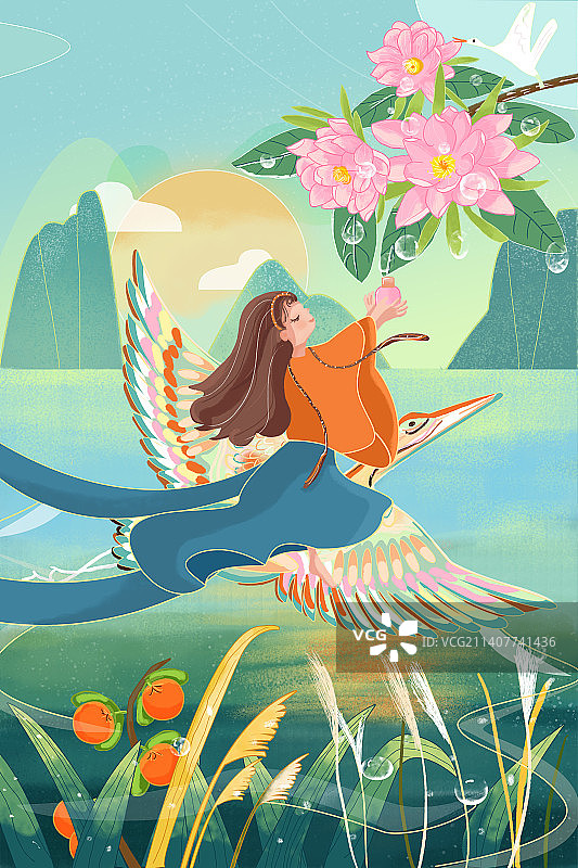 白露添香图片素材