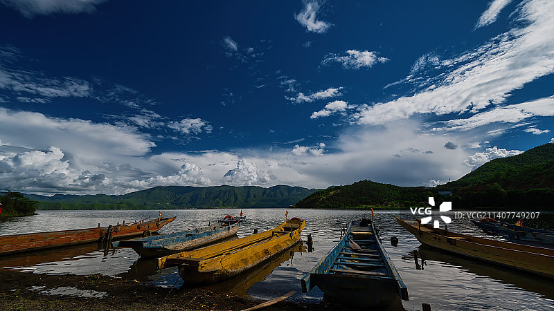 泸沽湖图片素材