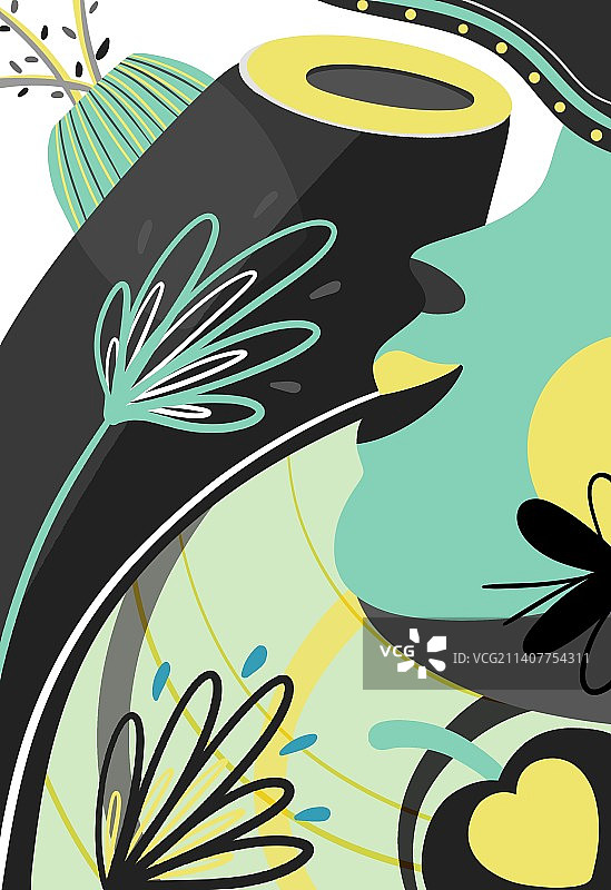 抽象的自然图片素材