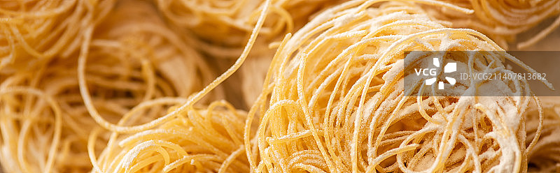 意大利面全景照片图片素材