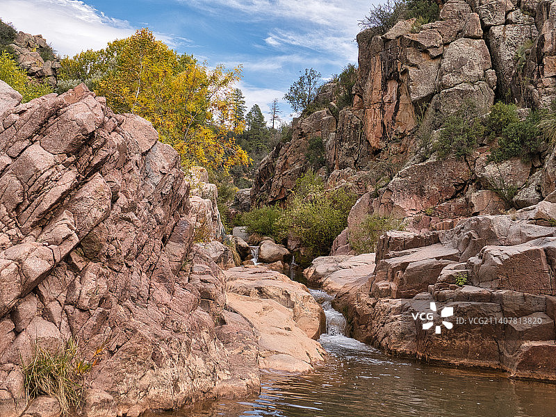 亚利桑那州佩森岩层美景，美国图片素材