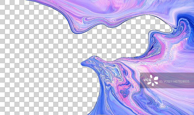 流体山脉 抽象自然艺术图片素材