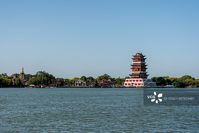 安徽省颍上八里河旅游风景区图片素材