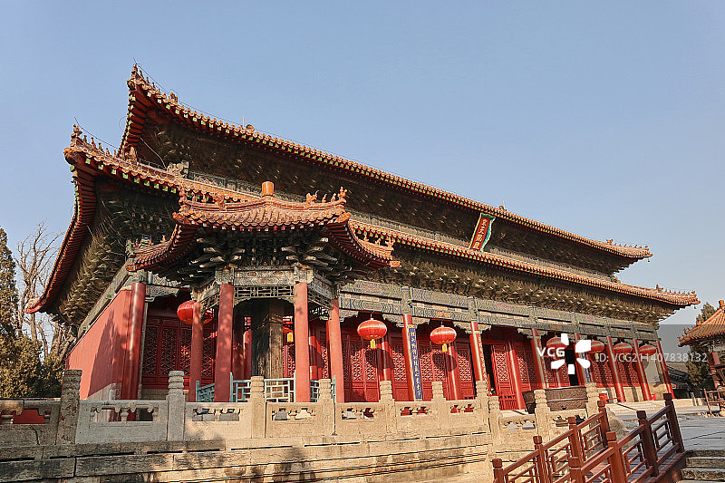 山东泰安岱庙宋天贶殿图片素材