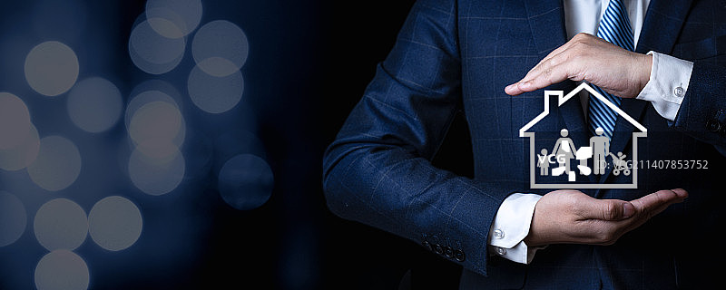 保险、保护、家庭、锁、盾、伞、保障房、房屋、健康、安全、儿童、人寿、风险、商务、经济、金融、医疗、关图片素材