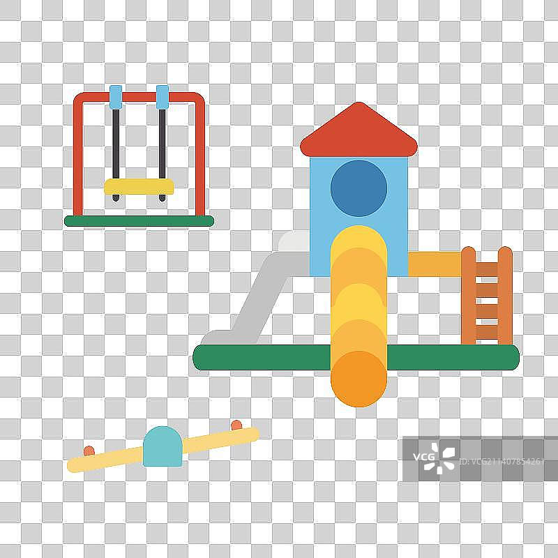 透明矢量游乐施舍图片素材