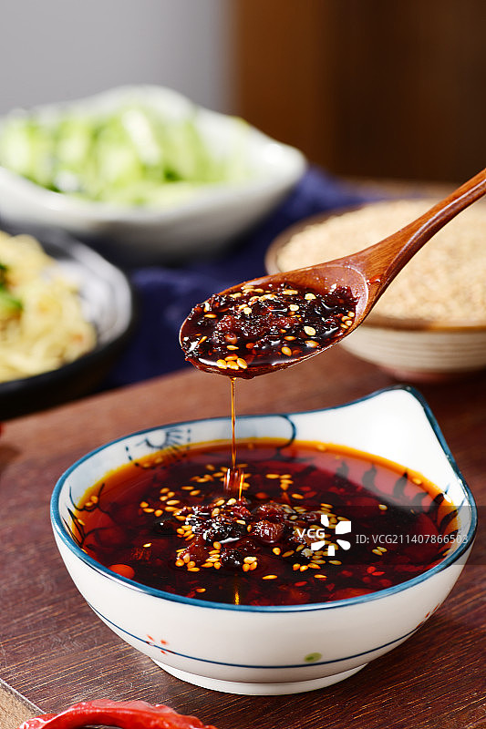 辣椒油图片素材