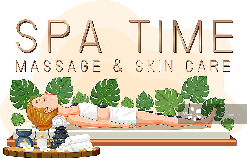 豪华水疗海报模板设计图片素材