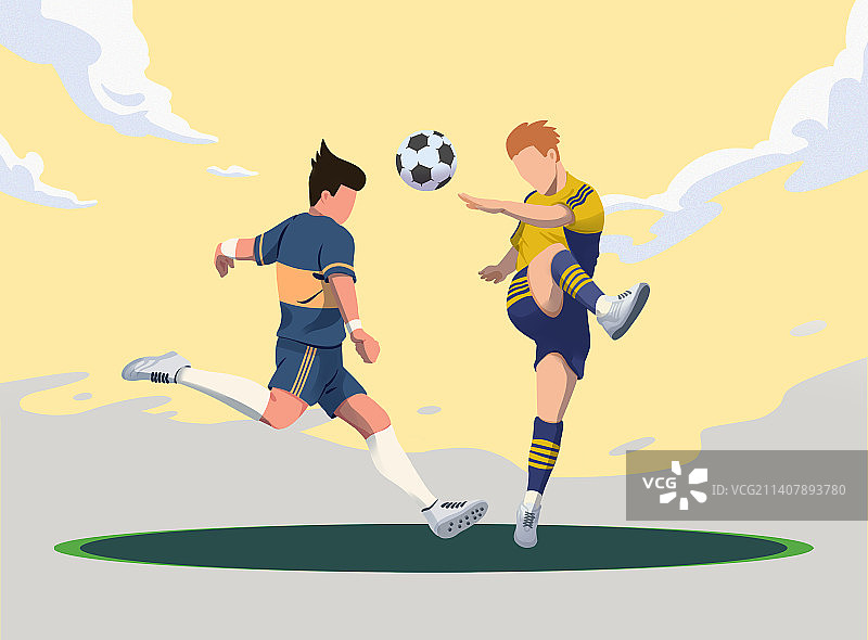 足球比赛5图片素材