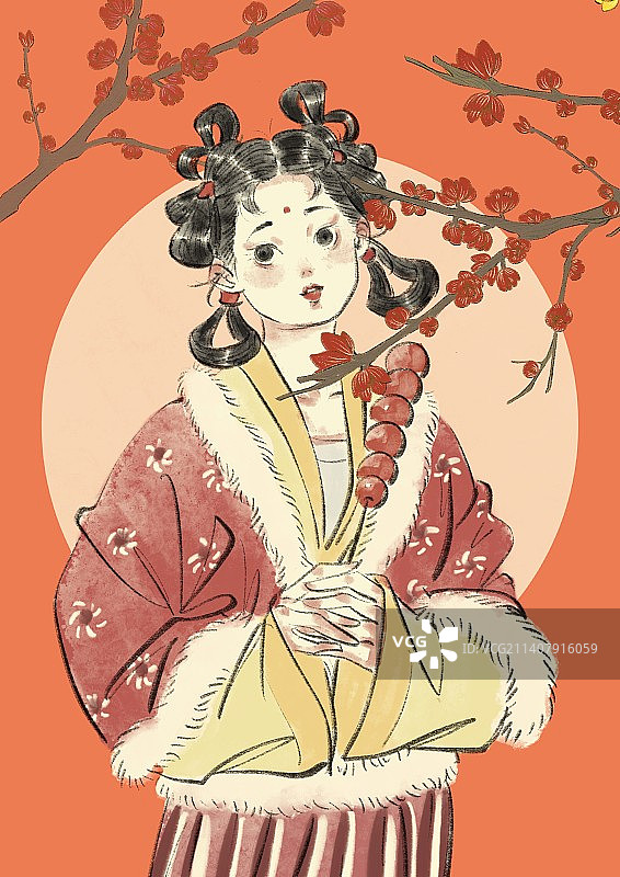 1月梅花图片素材