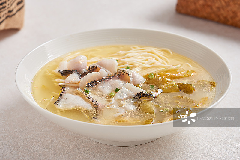 酸菜鱼面图片素材