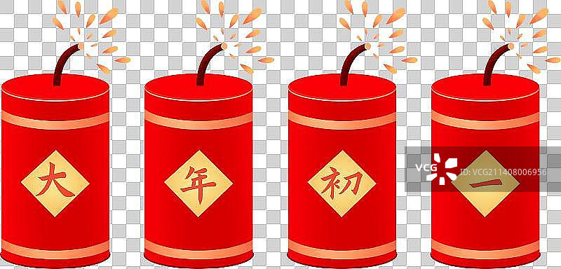 大年初一鞭炮元素标题模版，新年春节元宵节小年元旦中国结海报，新春佳节张灯结彩传统新潮金融宣传广告传统图片素材