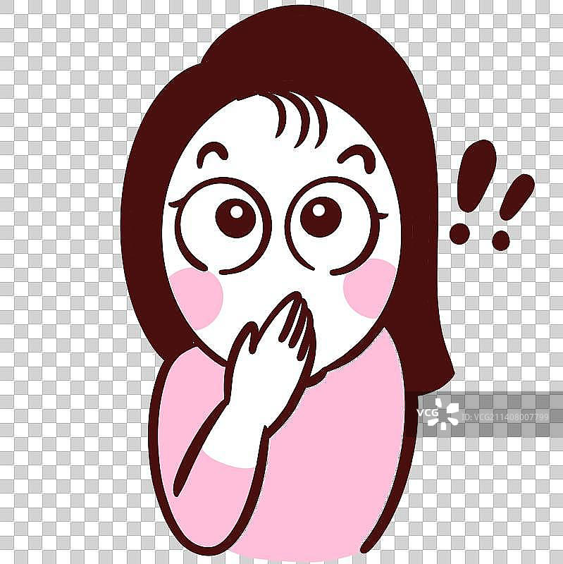 追星美少女表情包-哦莫图片素材