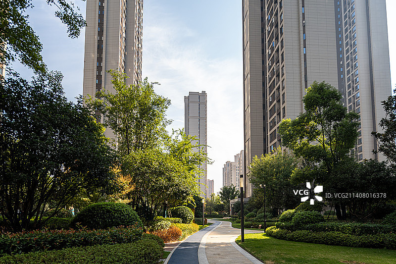 小区环境图片素材