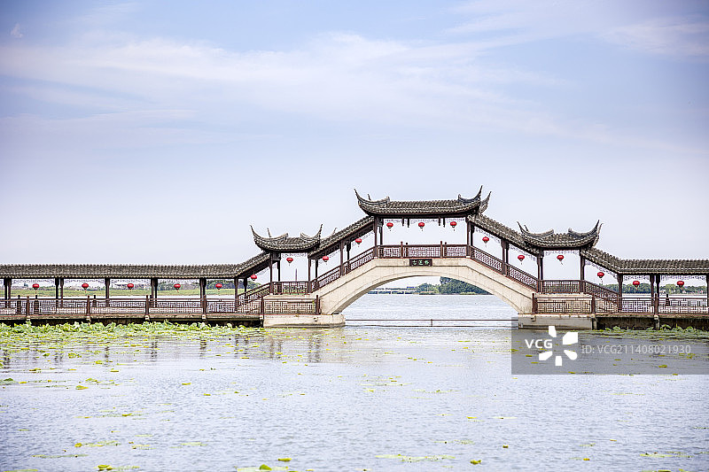 江苏昆山 锦溪古镇图片素材