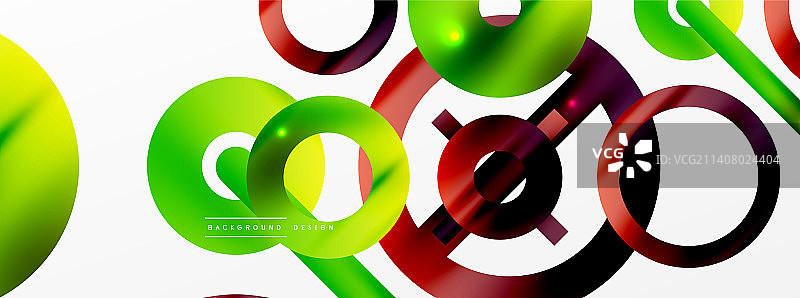 最小的几何抽象背景圆图片素材