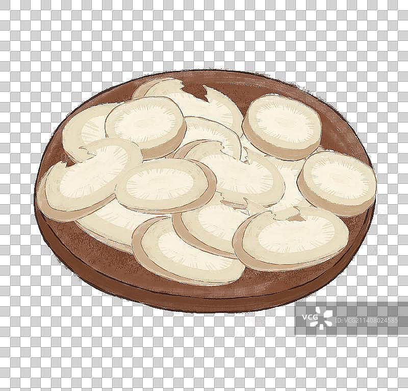 中药材白芍图片素材