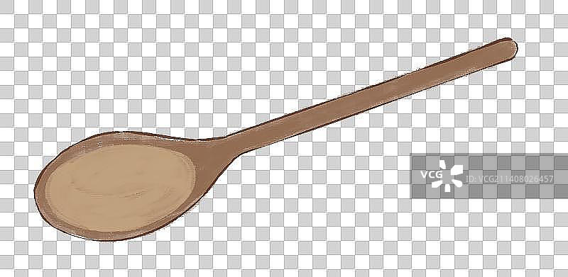 木勺子图片素材