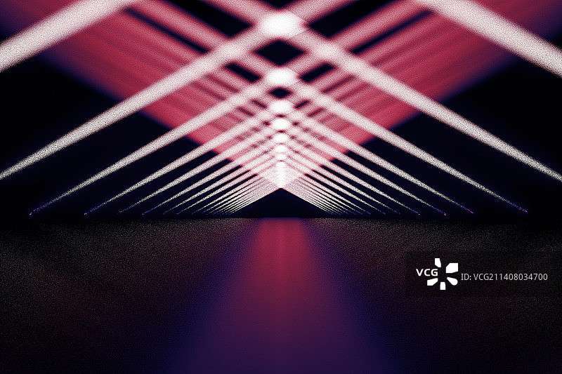 3D聚光灯下的空间背景图片素材