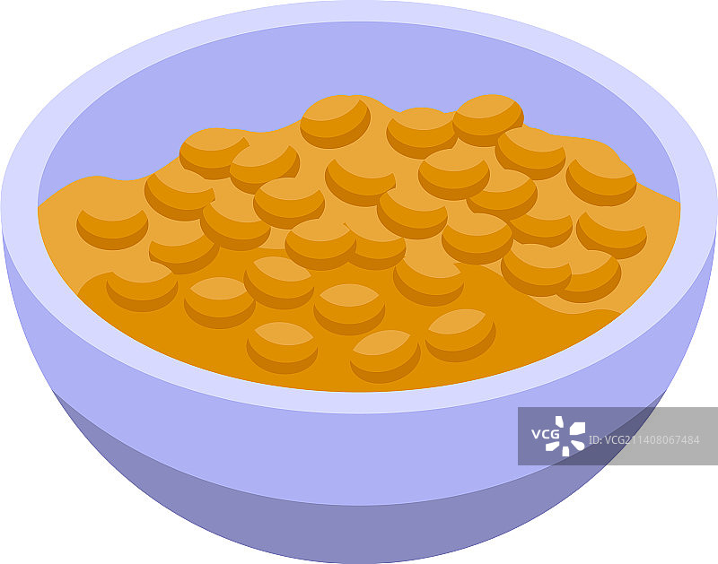 2.5D素食有机饮食图标图片素材