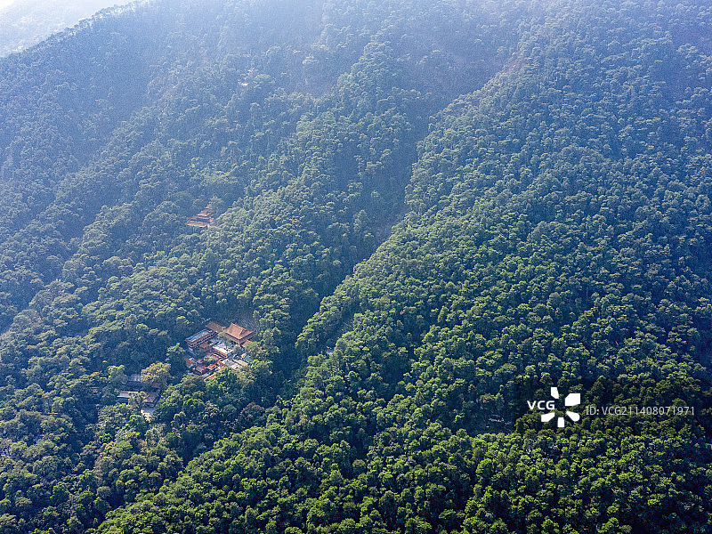 结庐在深山图片素材