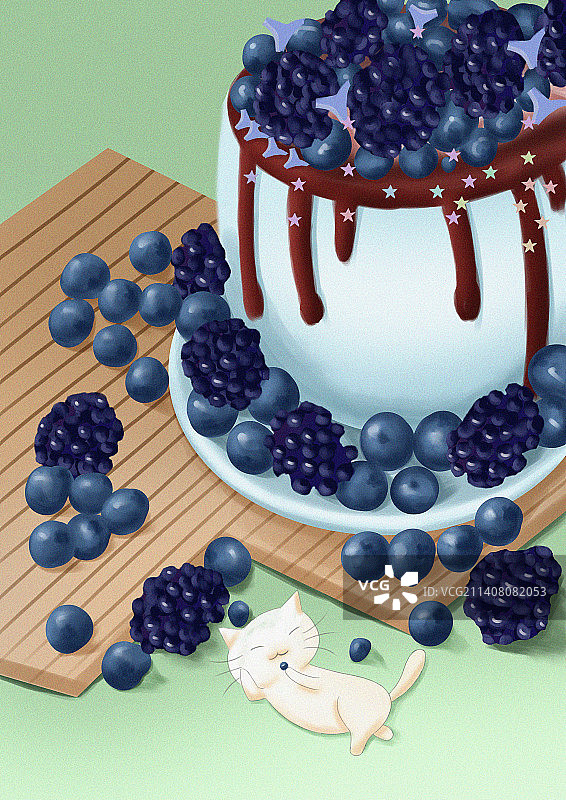 夏日甜点图片素材